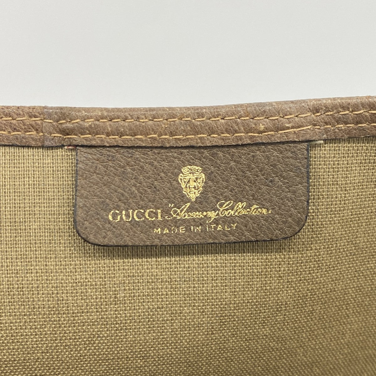 ★SALE【6cc3407-k】グッチ トートバッグ GGスプリーム/シェリーライン 39 02 003 PVC ベージュ ブラウン ゴールド/シルバー金具【中古】レディース