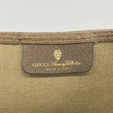 ★SALE【6cc3407-k】グッチ トートバッグ GGスプリーム/シェリーライン 39 02 003 PVC ベージュ ブラウン ゴールド/シルバー金具【中古】レディース