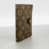 【6cc3423】ルイヴィトン 手帳カバー モノグラム アジェンダPM R20005 ブラウン【中古】メンズ レディース ユニセックス