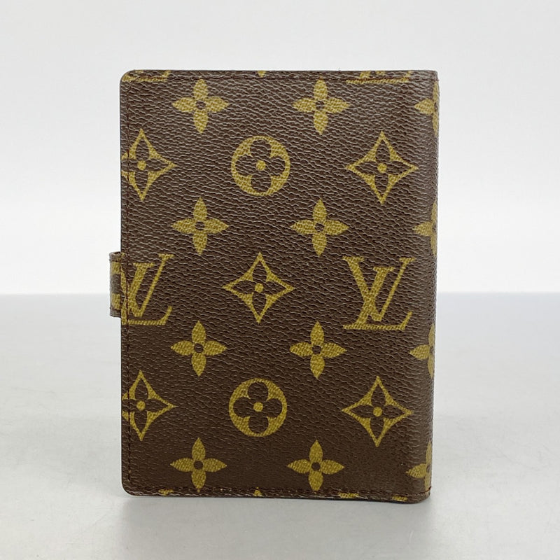 【6cc3423】ルイヴィトン 手帳カバー モノグラム アジェンダPM R20005 ブラウン【中古】メンズ レディース ユニセックス