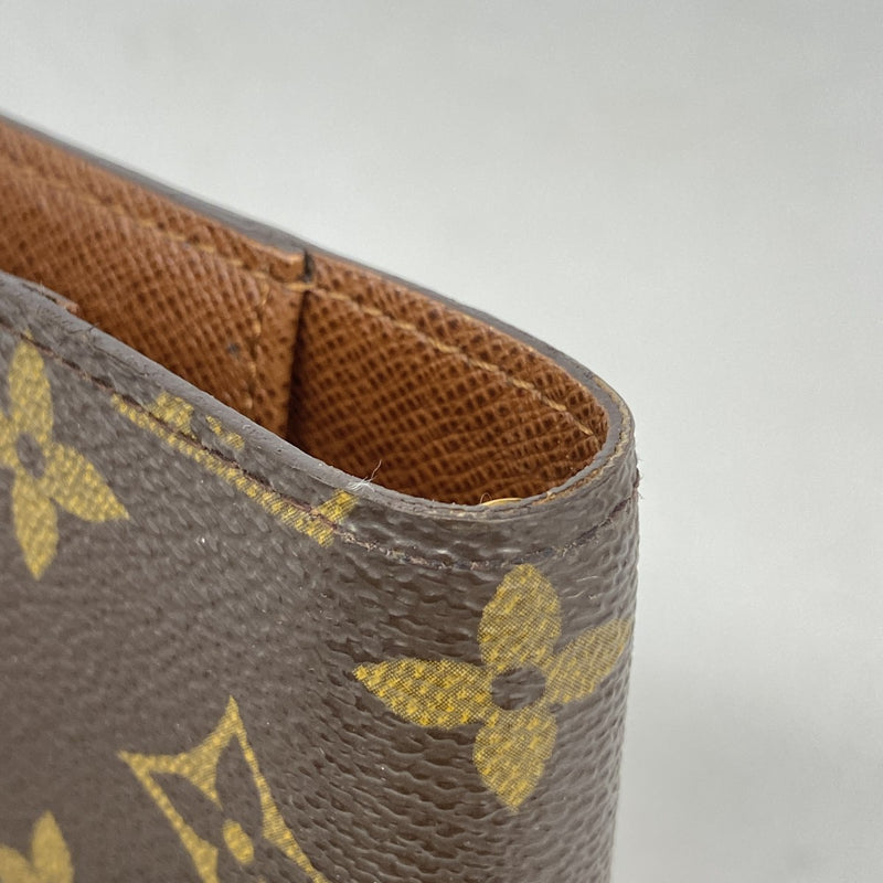 【6cc3423】ルイヴィトン 手帳カバー モノグラム アジェンダPM R20005 ブラウン【中古】メンズ レディース ユニセックス