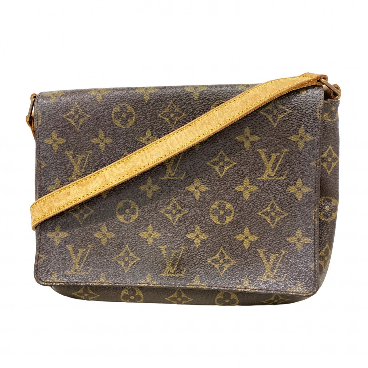 【6cc3442】ルイヴィトン ショルダーバッグ モノグラム ミュゼットタンゴロングストラップ M51388 ブラウン【中古】レディース