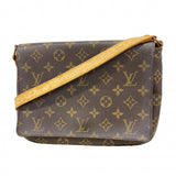 【6cc3442】ルイヴィトン ショルダーバッグ モノグラム ミュゼットタンゴロングストラップ M51388 ブラウン【中古】レディース