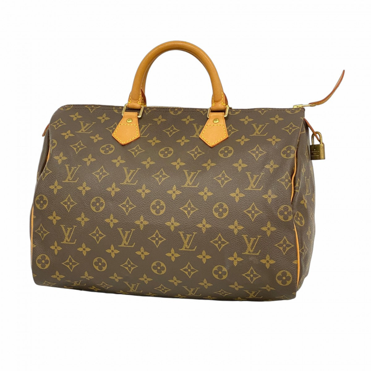 【6cc3457】ルイヴィトン ハンドバッグ モノグラム スピーディ35 M41107 ブラウン【中古】レディース