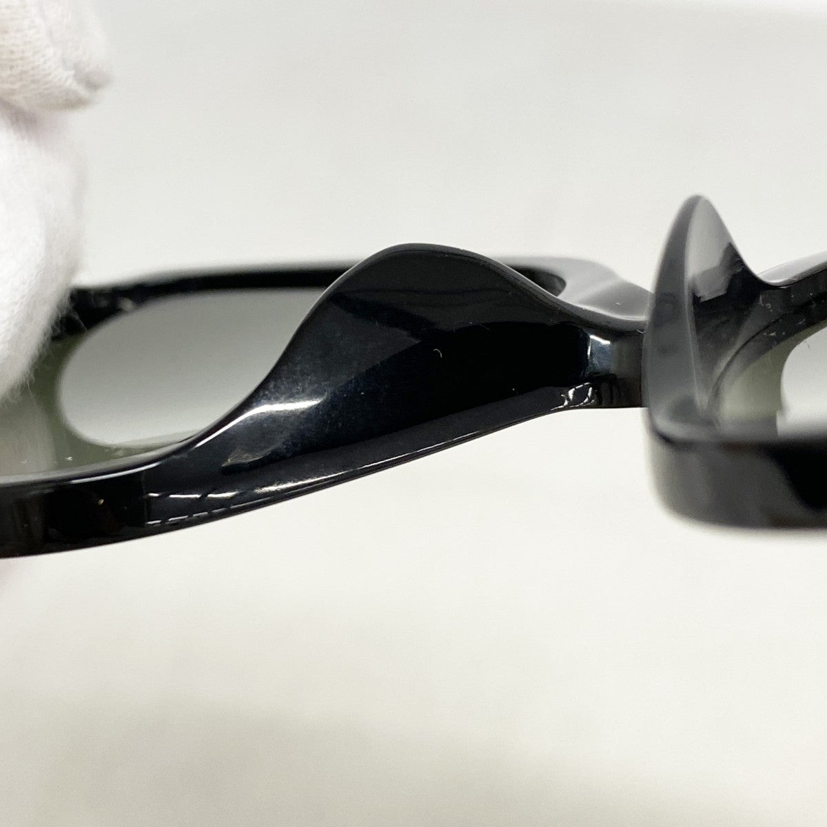 【6cc3475】ルイヴィトン サングラス マイモノグラムライトスクエア Z1861E ブラック【中古】レディース