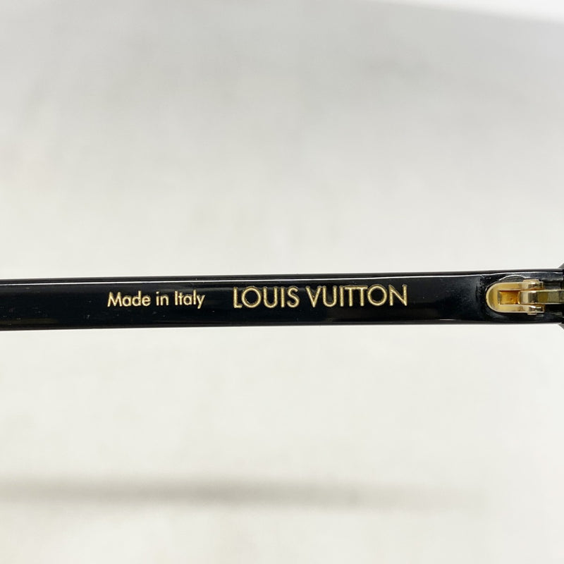 【6cc3475】ルイヴィトン サングラス マイモノグラムライトスクエア Z1861E ブラック【中古】レディース