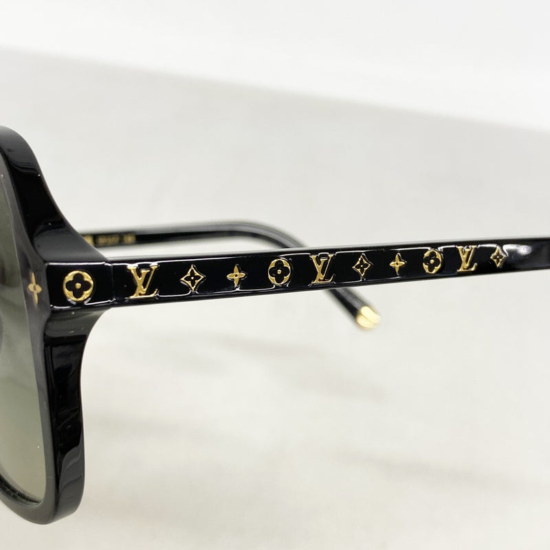 【6cc3475】ルイヴィトン サングラス マイモノグラムライトスクエア Z1861E ブラック【中古】レディース
