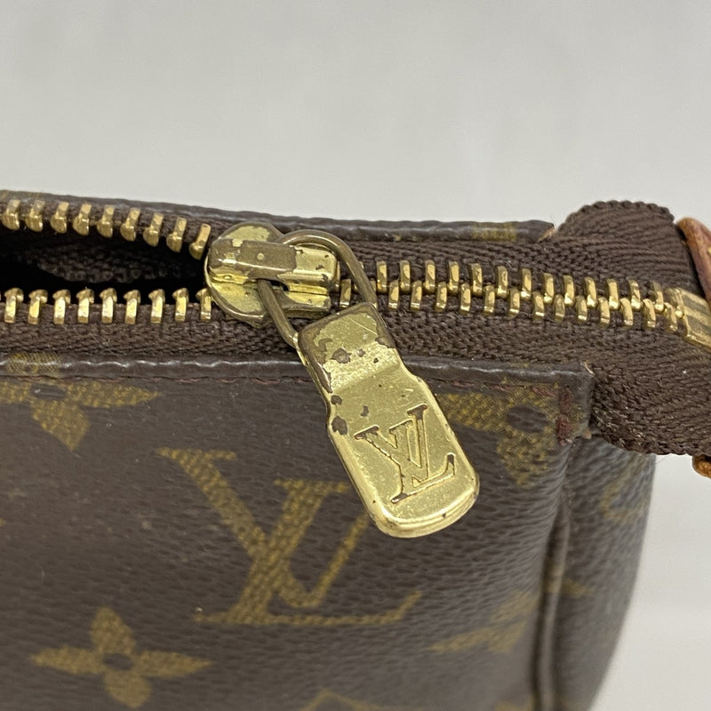 ★SALE【6cc3476】ルイヴィトン ポーチ モノグラム ポシェットアクセソワール M51980 ブラウン【中古】レディース