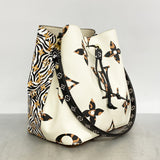 ★最終価格【6cc3543-k】ルイヴィトン ショルダーバッグ モノグラム･ジャングル ネオノエ M44679 ホワイト ブラック イヴォワール【中古】レディース