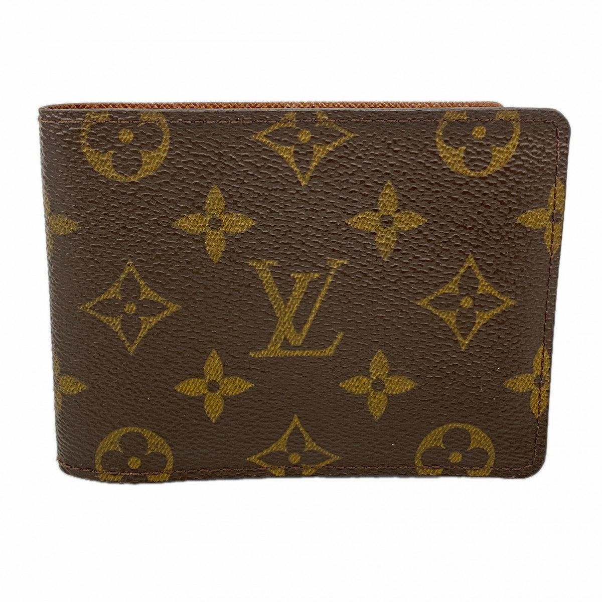 【6cc3563】ルイヴィトン 札入れ モノグラム ポルトフォイユミュルティプル M60895 ブラウン【中古】メンズ レディース ユニセックス