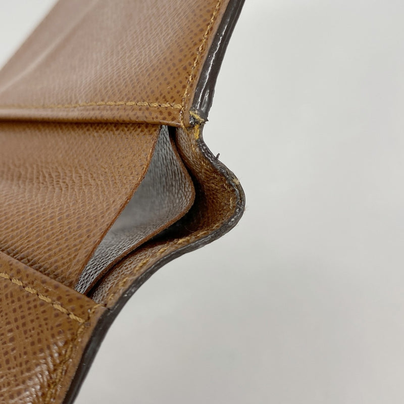 【6cc3563】ルイヴィトン 札入れ モノグラム ポルトフォイユミュルティプル M60895 ブラウン【中古】メンズ レディース ユニセックス