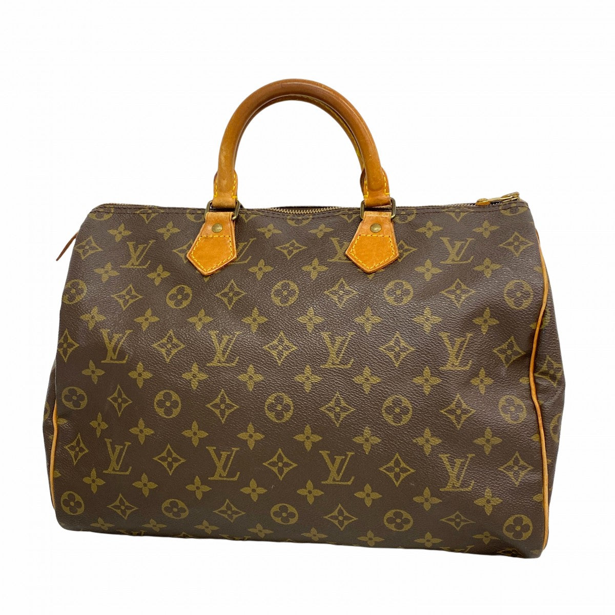 【6cc3601】ルイヴィトン ハンドバッグ モノグラム スピーディ35 M41107 ブラウン【中古】レディース