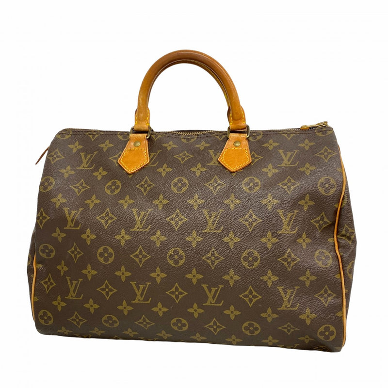 【6cc3601】ルイヴィトン ハンドバッグ モノグラム スピーディ35 M41107 ブラウン【中古】レディース