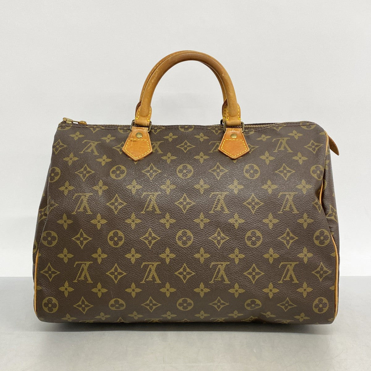 【6cc3601】ルイヴィトン ハンドバッグ モノグラム スピーディ35 M41107 ブラウン【中古】レディース