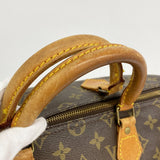 【6cc3601】ルイヴィトン ハンドバッグ モノグラム スピーディ35 M41107 ブラウン【中古】レディース