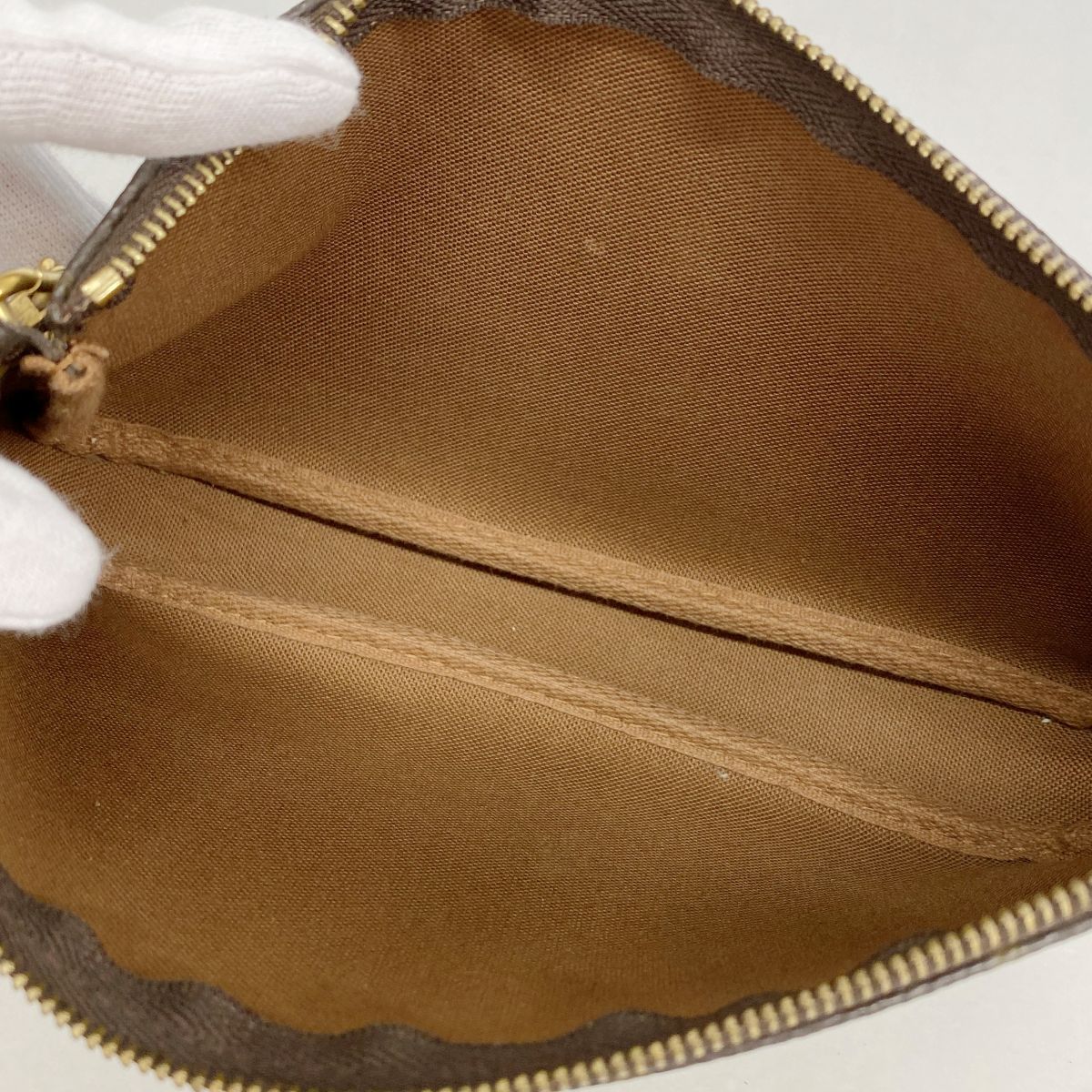 【6cc3605】ルイヴィトン ポーチ モノグラム ポシェットアクセソワール M51980 ブラウン【中古】レディース