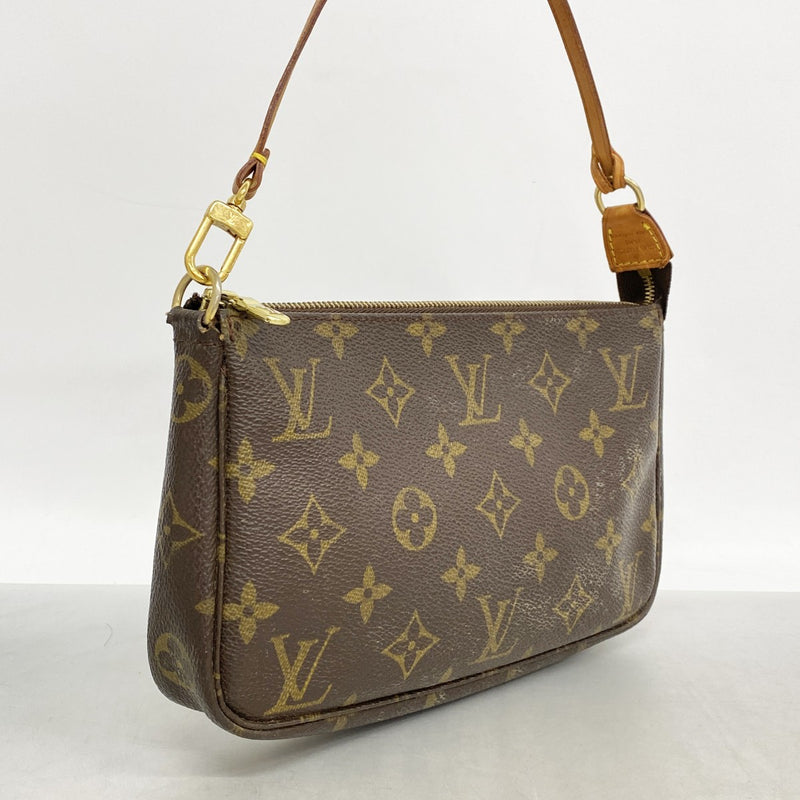 【6cc3605】ルイヴィトン ポーチ モノグラム ポシェットアクセソワール M51980 ブラウン【中古】レディース