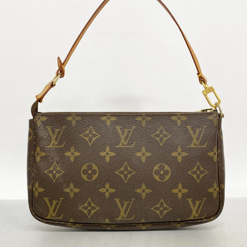 【6cc3605】ルイヴィトン ポーチ モノグラム ポシェットアクセソワール M51980 ブラウン【中古】レディース