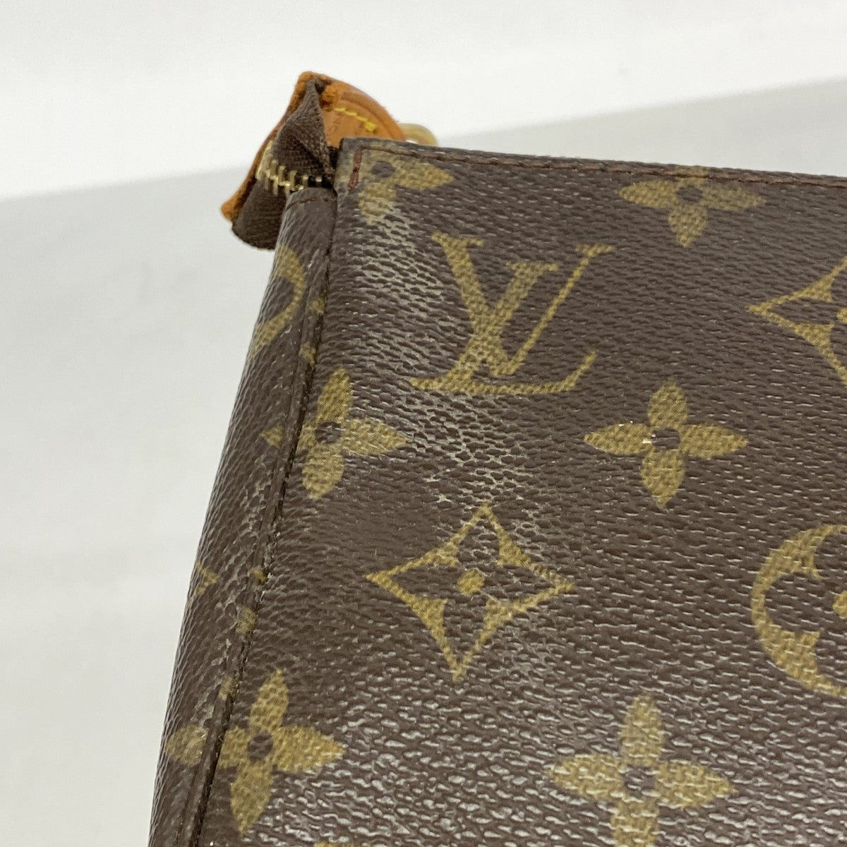 【6cc3605】ルイヴィトン ポーチ モノグラム ポシェットアクセソワール M51980 ブラウン【中古】レディース