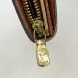 【6cc3607】ルイヴィトン 財布 モノグラム ポルトモネビエトレゾール M61730 ブラウン【中古】レディース