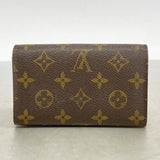 【6cc3607】ルイヴィトン 財布 モノグラム ポルトモネビエトレゾール M61730 ブラウン【中古】レディース