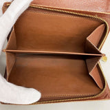 【6cc3607】ルイヴィトン 財布 モノグラム ポルトモネビエトレゾール M61730 ブラウン【中古】レディース