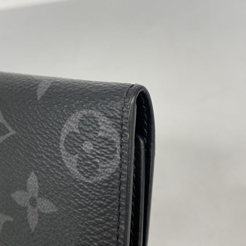 【6cc3652-k】ルイヴィトン キーケース モノグラム・エクリプス ミュルティクレ6 M82603 ブラック【中古】メンズ