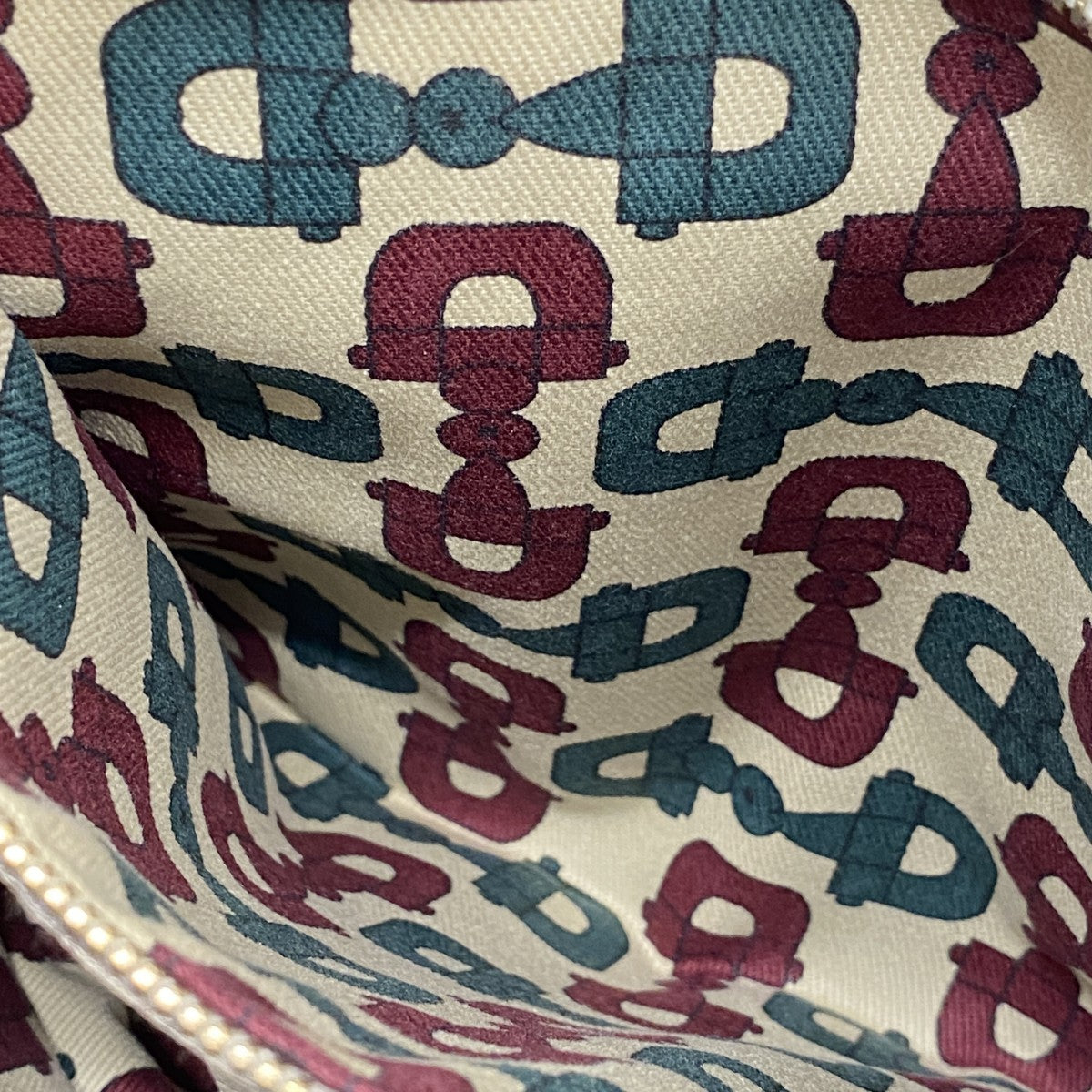 ★最終価格★SALE【6cc3676】グッチ トートバッグ GGキャンバス/シェリーライン 162898 キャンバス ブラウン シャンパンゴールド金具【中古】レディース