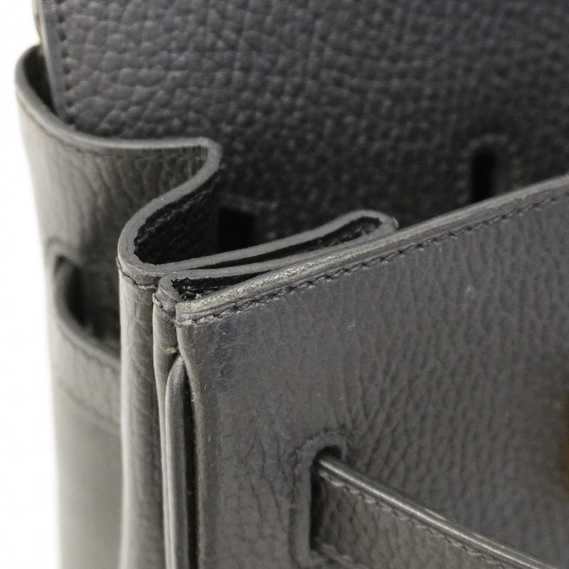 ★在庫処分★最終価格★SALE【6cc3710】エルメス ハンドバッグ バーキン35 アルデンヌ ブラック ゴールド金具 □C刻印【中古】レディース