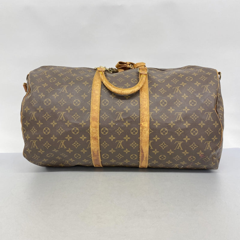 ★最終価格★SALE【6cc3723】ルイヴィトン ボストンバッグ モノグラム キーポルバンドリエール55 M41414 ブラウン【中古】メンズ レディース ユニセックス