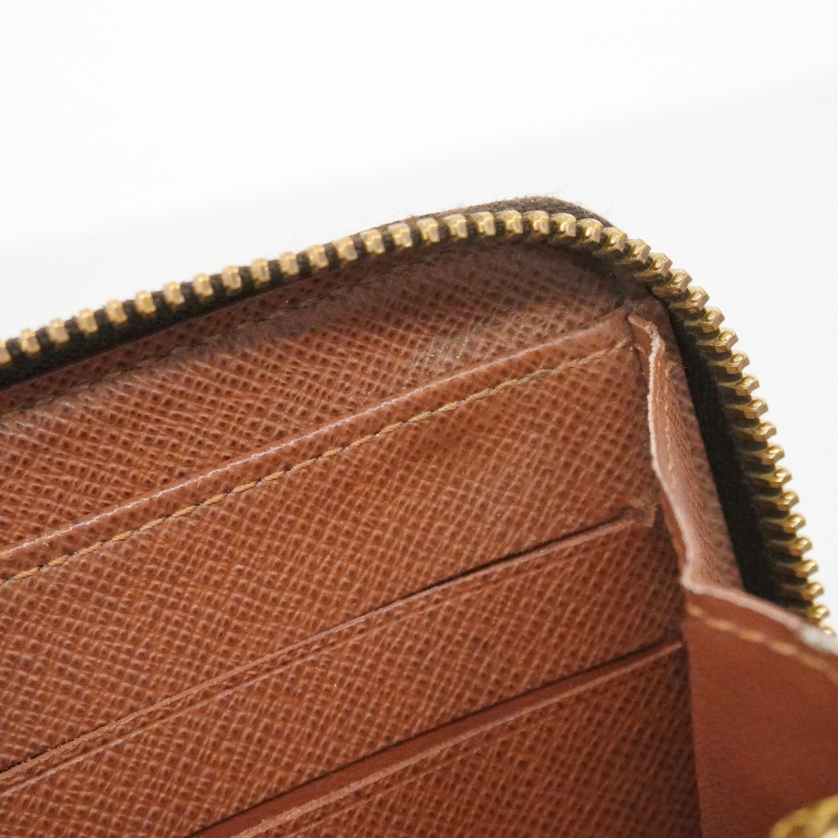 【6cc3784】ルイヴィトン 長財布 モノグラム ジッピーウォレット M60017 ブラウン【中古】メンズ レディース ユニセックス