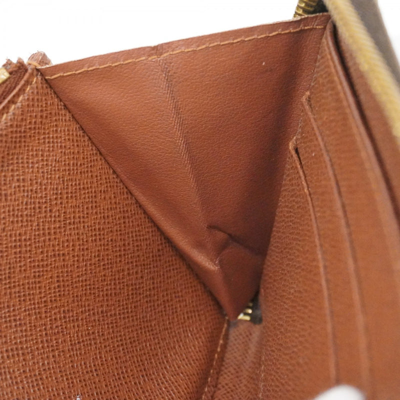 【6cc3784】ルイヴィトン 長財布 モノグラム ジッピーウォレット M60017 ブラウン【中古】メンズ レディース ユニセックス