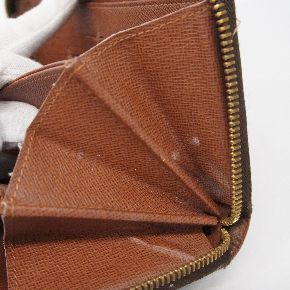 【6cc3784】ルイヴィトン 長財布 モノグラム ジッピーウォレット M60017 ブラウン【中古】メンズ レディース ユニセックス