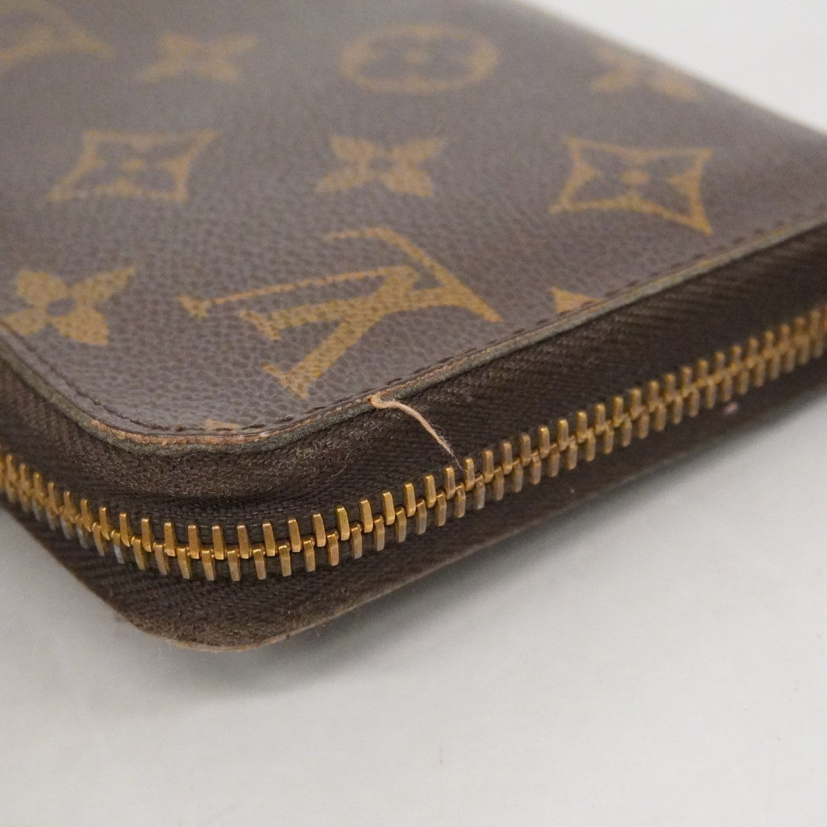 【6cc3784】ルイヴィトン 長財布 モノグラム ジッピーウォレット M60017 ブラウン【中古】メンズ レディース ユニセックス