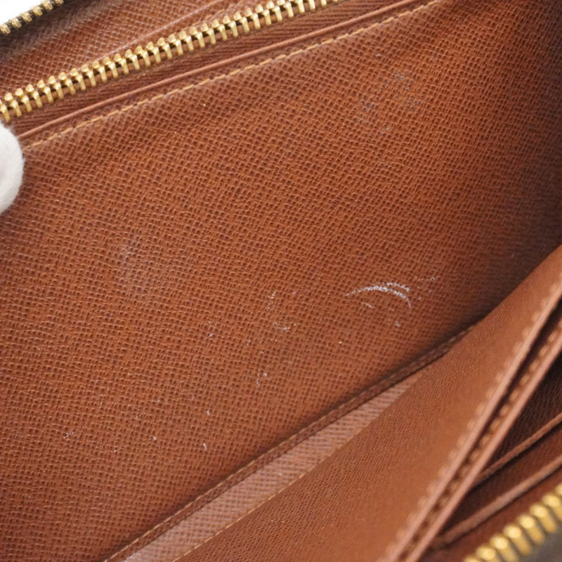 【6cc3784】ルイヴィトン 長財布 モノグラム ジッピーウォレット M60017 ブラウン【中古】メンズ レディース ユニセックス