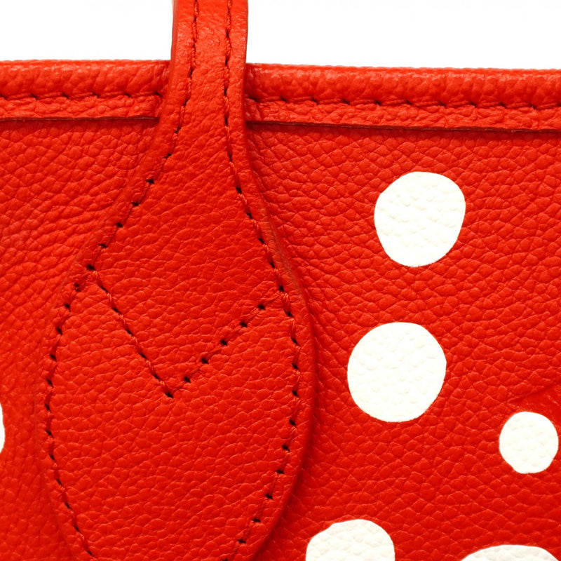 ★最終価格★SALE【6cc3789】ルイヴィトン トートバッグ モノグラム・アンプラント インフィニティ ネヴァーフルMM M46422 ルージュブロン 草間彌生【中古】レディース