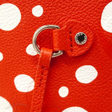 ★最終価格★SALE【6cc3789】ルイヴィトン トートバッグ モノグラム・アンプラント インフィニティ ネヴァーフルMM M46422 ルージュブロン 草間彌生【中古】レディース