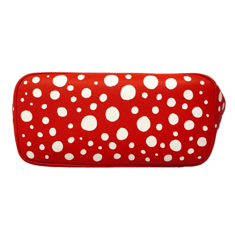 ★最終価格★SALE【6cc3789】ルイヴィトン トートバッグ モノグラム・アンプラント インフィニティ ネヴァーフルMM M46422 ルージュブロン 草間彌生【中古】レディース