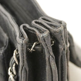 【6cc3839-k】シャネル ショルダーバッグ 2.55/マトラッセ チェーンショルダー キャビアスキン ブラック シルバー金具【中古】レディース