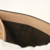 【6cc3842-k】グッチ 財布 GGマーモント/GGスプリーム 598587 レザー PVC ブラウン ゴールド金具【中古】