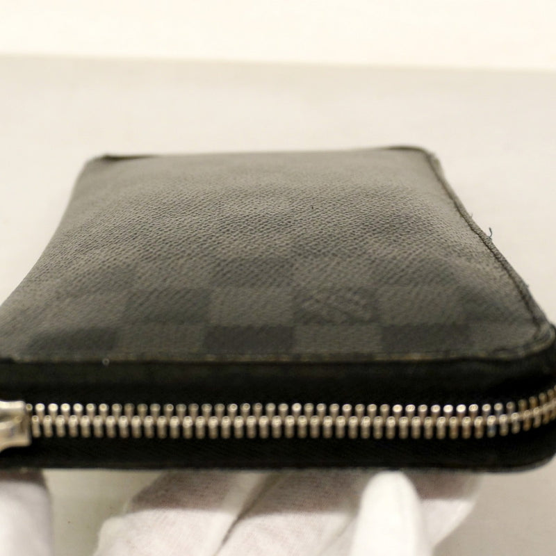 【6cc3844-k】ルイヴィトン 長財布 ダミエ ジッピ-オーガナイザーNM N60111 ブラック【中古】メンズ