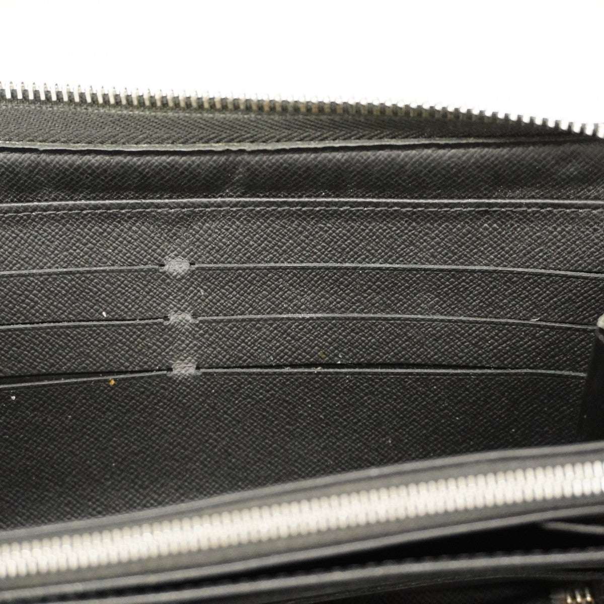 【6cc3844-k】ルイヴィトン 長財布 ダミエ ジッピ-オーガナイザーNM N60111 ブラック【中古】メンズ