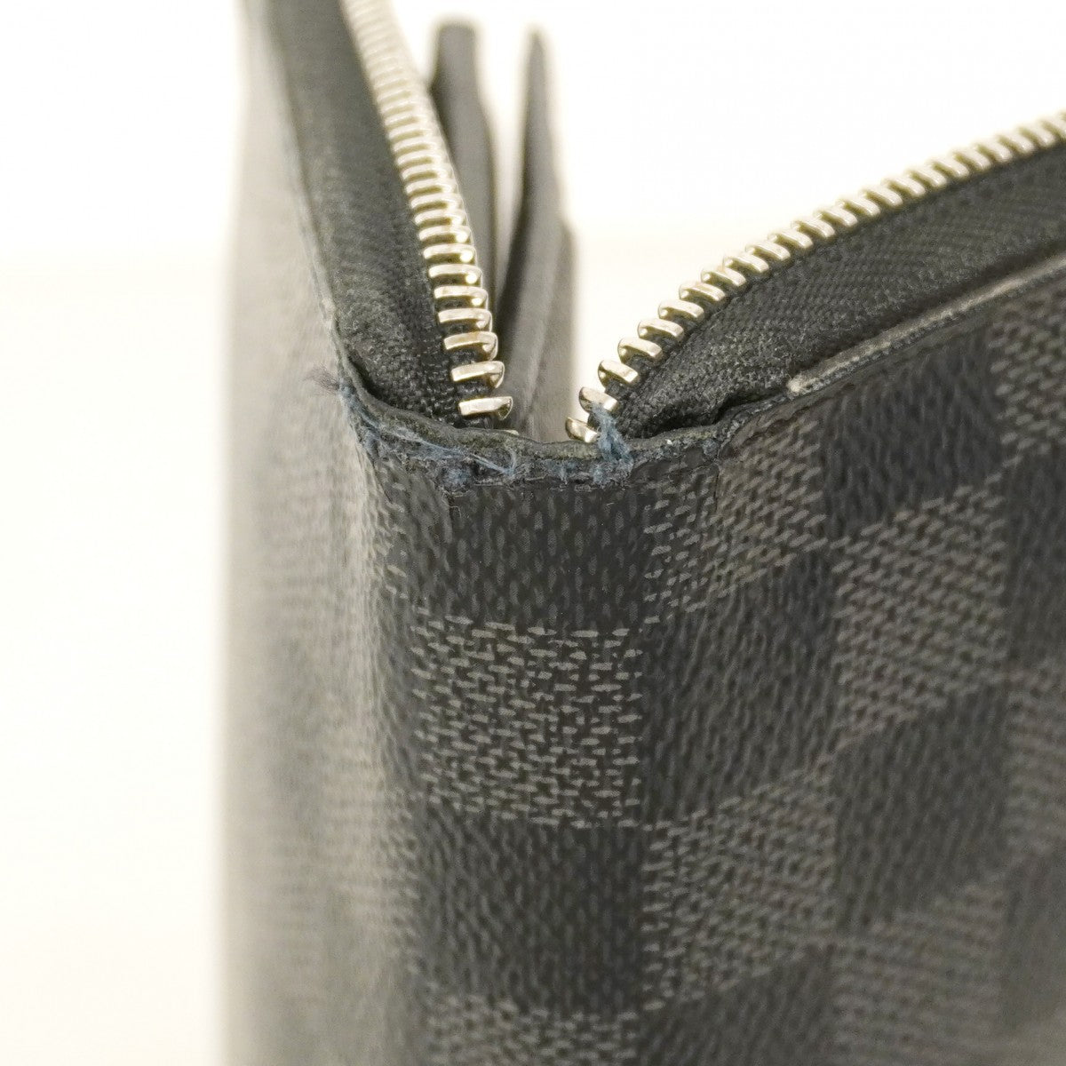 【6cc3844-k】ルイヴィトン 長財布 ダミエ ジッピ-オーガナイザーNM N60111 ブラック【中古】メンズ