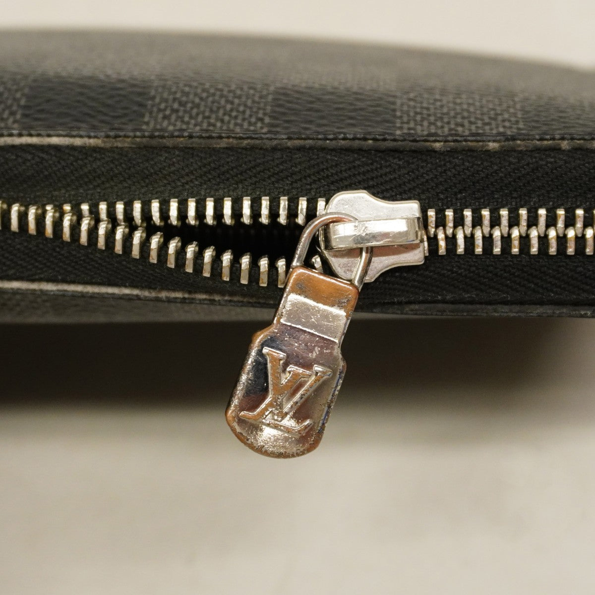 【6cc3844-k】ルイヴィトン 長財布 ダミエ ジッピ-オーガナイザーNM N60111 ブラック【中古】メンズ