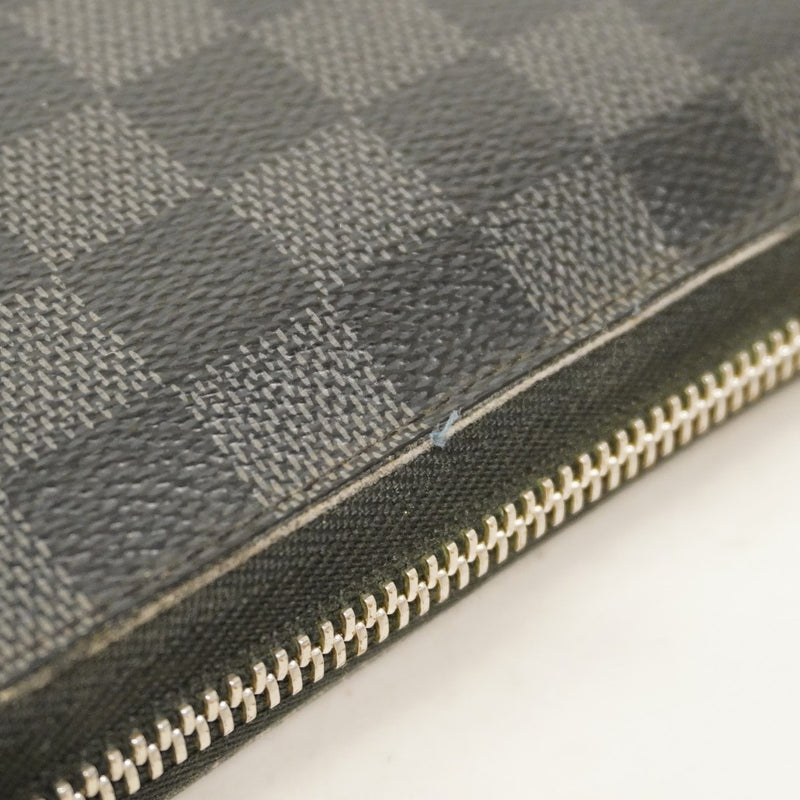 【6cc3844-k】ルイヴィトン 長財布 ダミエ ジッピ-オーガナイザーNM N60111 ブラック【中古】メンズ