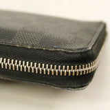【6cc3844-k】ルイヴィトン 長財布 ダミエ ジッピ-オーガナイザーNM N60111 ブラック【中古】メンズ