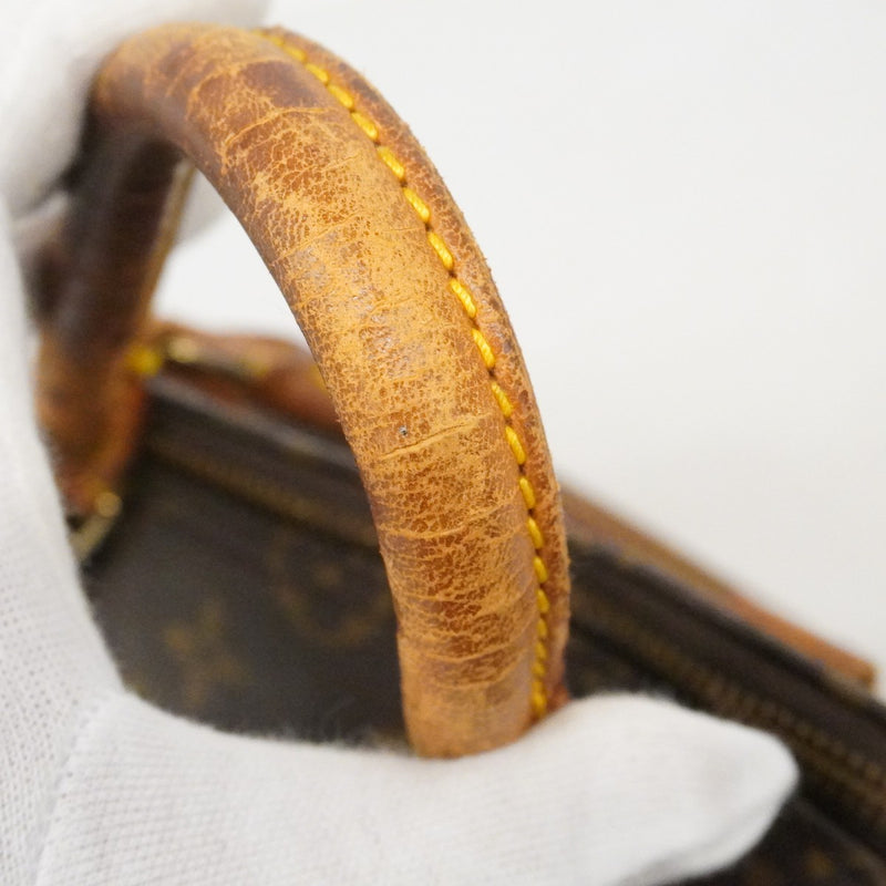 【6cc3847】ルイヴィトン ハンドバッグ モノグラム スピーディ35 M41107 ブラウン【中古】レディース