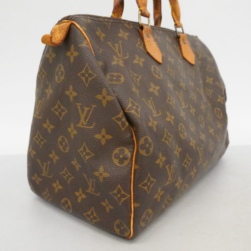 【6cc3847】ルイヴィトン ハンドバッグ モノグラム スピーディ35 M41107 ブラウン【中古】レディース