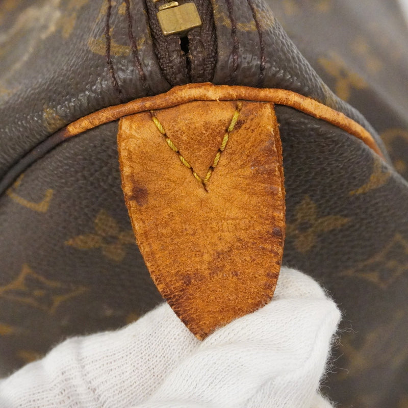 【6cc3847】ルイヴィトン ハンドバッグ モノグラム スピーディ35 M41107 ブラウン【中古】レディース