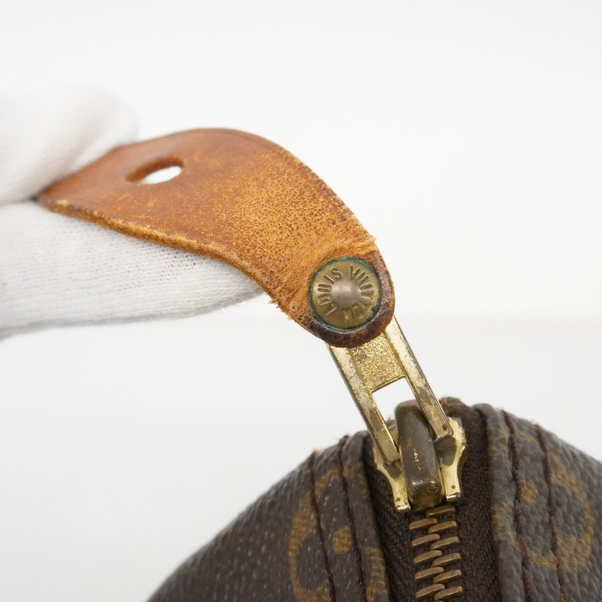 【6cc3847】ルイヴィトン ハンドバッグ モノグラム スピーディ35 M41107 ブラウン【中古】レディース